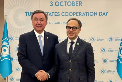 TÜRKPA Baş katibi Türk Dövlətləri Əməkdaşlıq Günü ilə bağlı rəsmi qəbulda iştirak edib