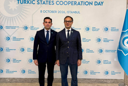 TÜRKPA Baş katibi Türk Dövlətləri Əməkdaşlıq Günü ilə bağlı rəsmi qəbulda iştirak edib