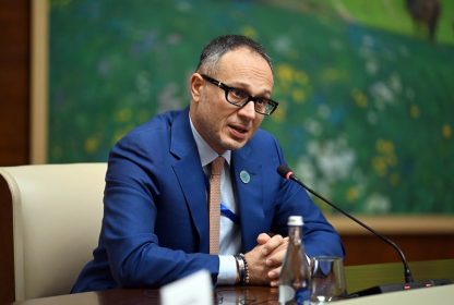 Qırğız Respublikasının Prezidenti cənab Sadır Japarov TÜRKPA üzv dövlətlərinin parlament sədrlərini və TÜRKPA-nın Baş katibini qəbul edib