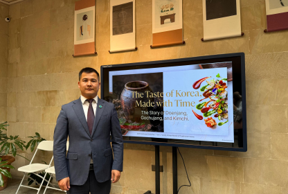 TÜRKPA Koreya mətbəxinin təbliğinə həsr olunmuş mədəni tədbirdə iştirak edib