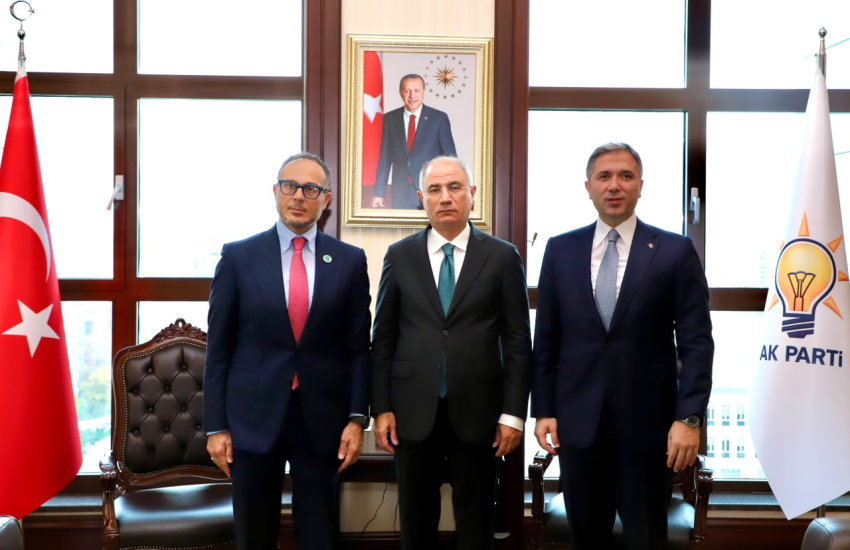 TURKPA Secretary General meets with First Deputy Chairman of AK Parti Efkan Ala